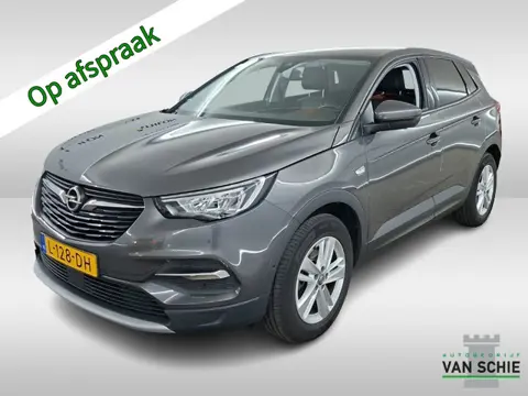 Opel Grandland X 1.2 Turbo Elegance 1e-Eig. & Dealer-Onderh. BOVAG-Garantie. NL-Auto.
