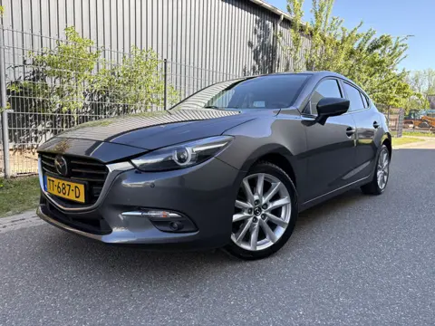 Mazda 3 2.0 SkyActiv-G 120 GT-M / AUTOMAAT / LEER / NAVI / HEAD-UP / 93dkm! NAP!