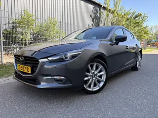 Mazda 3 2.0 SkyActiv-G 120 GT-M / AUTOMAAT / LEER / NAVI / HEAD-UP / 93dkm! NAP!