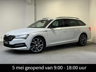 Skoda Superb Combi 1.4 TSI iV Sportline | 95% SOH | TREKHAAK | 360 CAMERA |