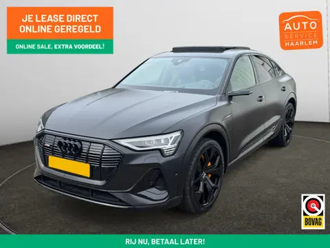 Audi e-tron Sportback 55 S Competition Quattro 95 kWh RS Interieur, 2x Laadpoort, Panoramadak, Full 