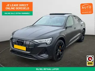 Audi e-tron Sportback 55 S Competition Quattro 95 kWh RS Interieur, 2x Laadpoort, Panoramadak, Full 
