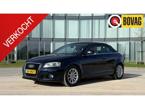 Audi A3 Cabriolet 1.8 TFSI Attraction 160 pk, beige leer