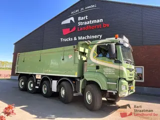 MAN TGS 49.440 10X8 BB met 24m³ geisoleerde kipper en aluminium milieukleppen. BS2014