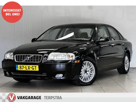 Volvo S80 2.4 Elite/ Trekhaak/ Automaat!/ IJSKOUDE AIRCO!/ Stoelverw./ Navi/ Apple + Android/ LEDER/