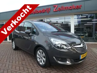 Opel Meriva 1.4 Turbo Cosmo Airco, Navi, Allseaon banden, PDC achter, lederen bekleding