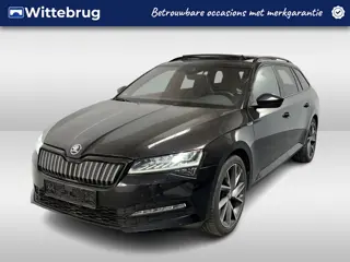Škoda Superb Combi 1.4 TSI iV Sportline / AUTOMAAT/ PANO/ TREKHAAK/ STUUR+STOELVERWARM.V+A/ MEMORYSE