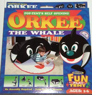 TENT KINDER SPEELTENTJE POP UP ORKA 1.50 mtr. NIEUW