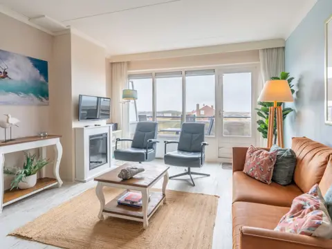 Appartement in De Koog met zonnig balkon en prachtig uitzicht