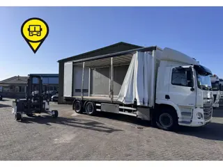 DAF CF 450 6X2 2022 + MOFFETT KOOIAAP (bj 2022, automaat)