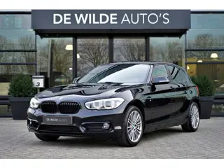 BMW 1-serie 118i High Executive Leer NaviProf LED  NL-auto DealerOnderhoud