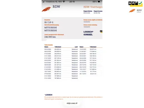 Mitsubishi Lancer Sportback 1.6 Edition One | 2012 | 1e Eigenaar | Dealeronderhouden | APK 2027 |