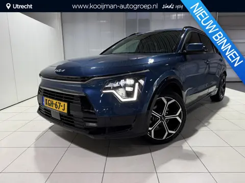 Kia Niro 1.6 GDi Hybrid Launch Edition 18 inch, Stoel en Stuur verwarming, Navigatie, Camera.