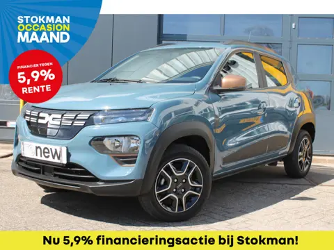 Dacia Spring Extreme 65 PK 27 kWh | Snellader 30 KW | camera achter | Apple car play | State Blue | 
