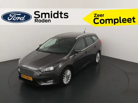 Ford FOCUS Wagon 125PK Ecoboost Titanium | Trekhaak | All season banden | Voorruitverwarming | Camer