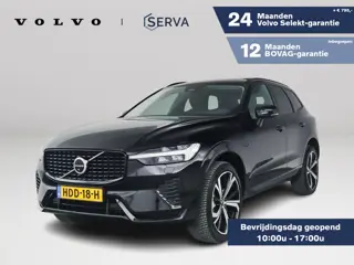 Volvo XC60 T8 Plug-in hybrid AWD Ultra Dark | SOH 100% | Panoramadak | 360° camera | Luchtvering | H