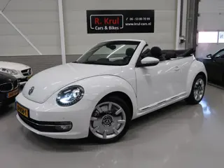 Volkswagen Beetle Cabriolet 1.2 TSI BMT Automaat Leer Navi App Fender Xenon NL-auto Dealer onderhoud