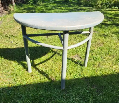 sidetable, eiken - afm: 100 x 50 x 8
