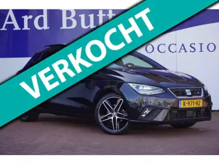 Seat Ibiza 1.5 TSI FR Business Intense Plus+Vitrual+leder+Camera+Pano-dak+Navi+Beats-Audio+18"lmv = 