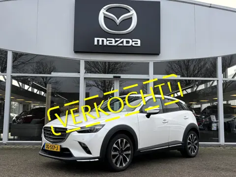 Mazda CX-3 2.0 SkyActiv-G 120 GT-M NL-Auto, Dealer Ondh, Leer, Navigatie, Stuurverw., Stoelverw, Cru