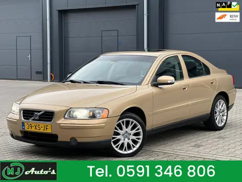 Volvo S60 2.4 Drivers Edition|Schuif-Kanteldak|Leder