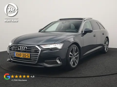 Audi A6 Avant 50 TFSI e quattro S Line PHEV 300pk | Trekhaak Af Fabriek | Panodak | 360 Camera | Hea