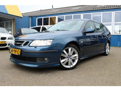 Saab 9-3 Sport Estate 2.8 V6 Turbo "Aero" Leder - Navi - Automaat !!!