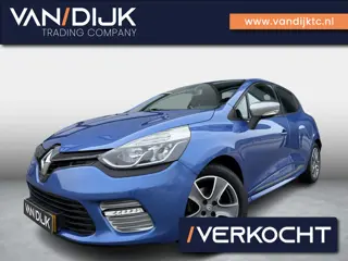 Renault Clio 1.2 GT ✓Automaat ✓Sportstoelen Vol Leder ✓Stoelverwarming ✓Keyless ✓Navigatie R-Link ✓C