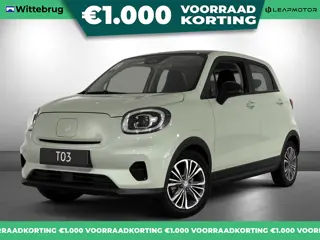 Leapmotor T03 Design 37.3 kWh Volledig Elektrisch met 265 km WLTP Range, Airconditioning, Panoramada