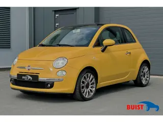 Fiat 500 0.9 TwinAir Lounge PANO 16" PDC (bj 2014)