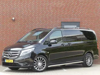 Mercedes-Benz Vito 114 CDI Lang Dubbel Cabine dubbele schuifdeuren LED/Camera