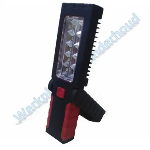 Sinttip? Draagbare Led werklamp 10+4 SMD met magneet