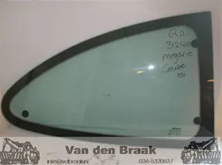 Renault Megane Coupe 1996-2002 Zijruit rechts achter