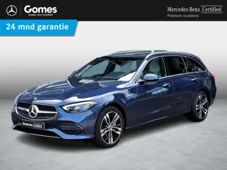 Mercedes-Benz C Estate 300 e Luxury Line | Leder Beige | Panoramadak | Winter Pakket | Trekhaak | DI