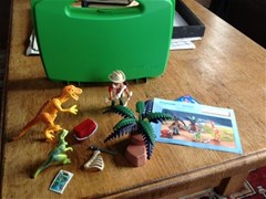Playmobil koffertje dino' s - 70108