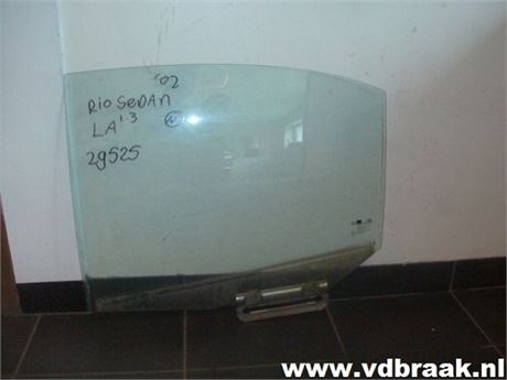 Kia Rio 4 deurs 2000-2005 Portierraam links achter
