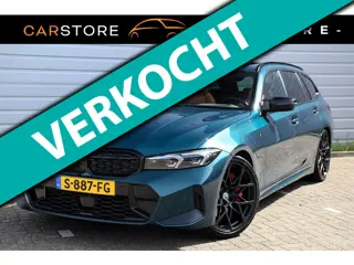 BMW 3-serie Touring 330e*M-Pakket*Dak*Trekhaak*112Dkm**Keyless*2023*Boston Green*INDIVIDUAL*