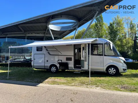 Hymer B 780 ML Mercedes Truma Duoc Level- weeg Zonnepanelen Trekhaak Dakairco Luifel Hefbed Vloerver