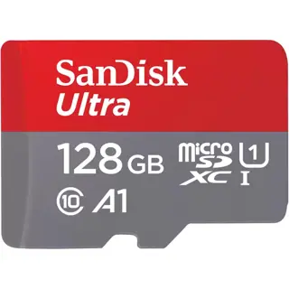 SanDisk Ultra MicroSDXC 128GB + SD Adapter