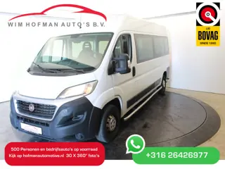 Fiat Fiat ducato CNG L3h2 Airco 9 Pers schuifdeur rechts Rolstoel bus Camper BPM Vri