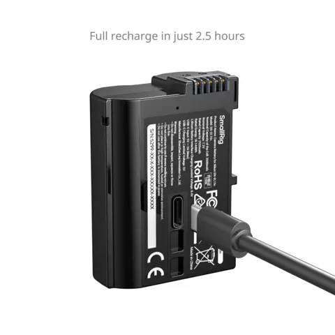SmallRig 5299 USB-C Camera Battery With Power Display For Nikon EN-EL15c