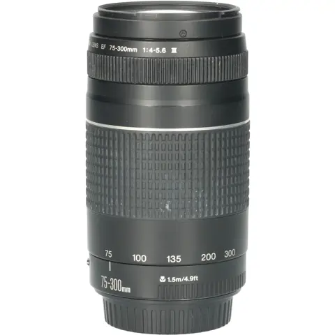 Tweedehands Canon EF 75-300mm f/4.0-5.6 III CM5737