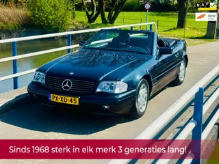 Mercedes-Benz SL-klasse Cabrio 500 AUTOMAAT! Dealer ONDERHOUDEN! NL AUTO 3e eigenaar! uitmuntende st