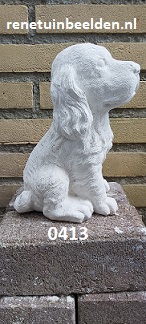 Spaniël hond. nr 0413.