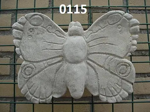 Vlinder. Decoratie beelden voor binnen en buiten. nr 0115.