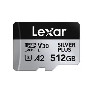 Lexar MicroSDXC Silver Plus UHS-1 512GB V30 R205/W150MB/s