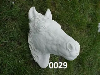Paarden hoofd om op te hangen. nr 0029.