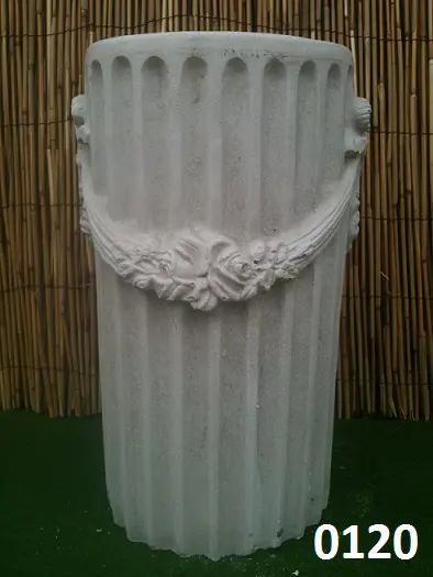 Zuil / base / zonnewijzerzuil rond model. nr 0120.
