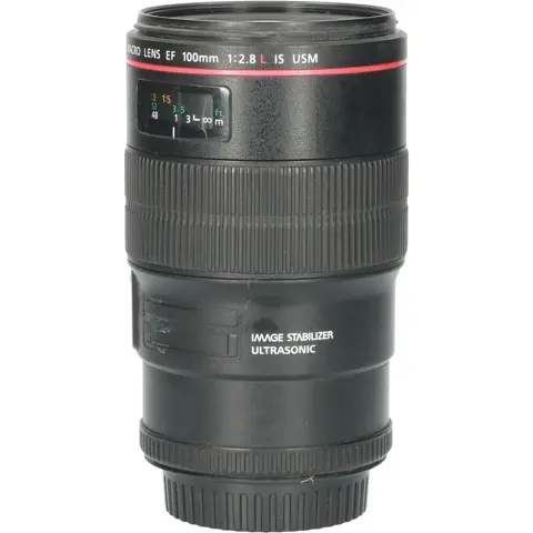 Tweedehands Canon EF 100mm f/2.8L IS Macro USM CM5893