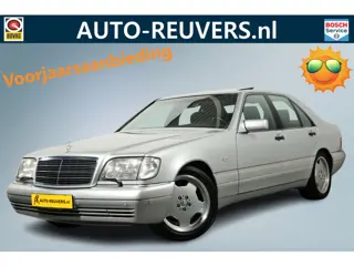 Mercedes-Benz S-Klasse 500 V8 AMG Line 18" LMV / Xenon / Glazen Open Schuifdak / Clima / Leder